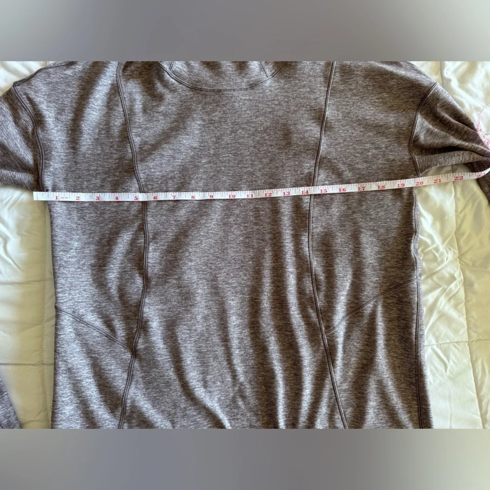 Lululemon Womens Ready to Rulu Hoodie Pullover Medium Heathered Mulberry EUC - Picture 4 of 13
